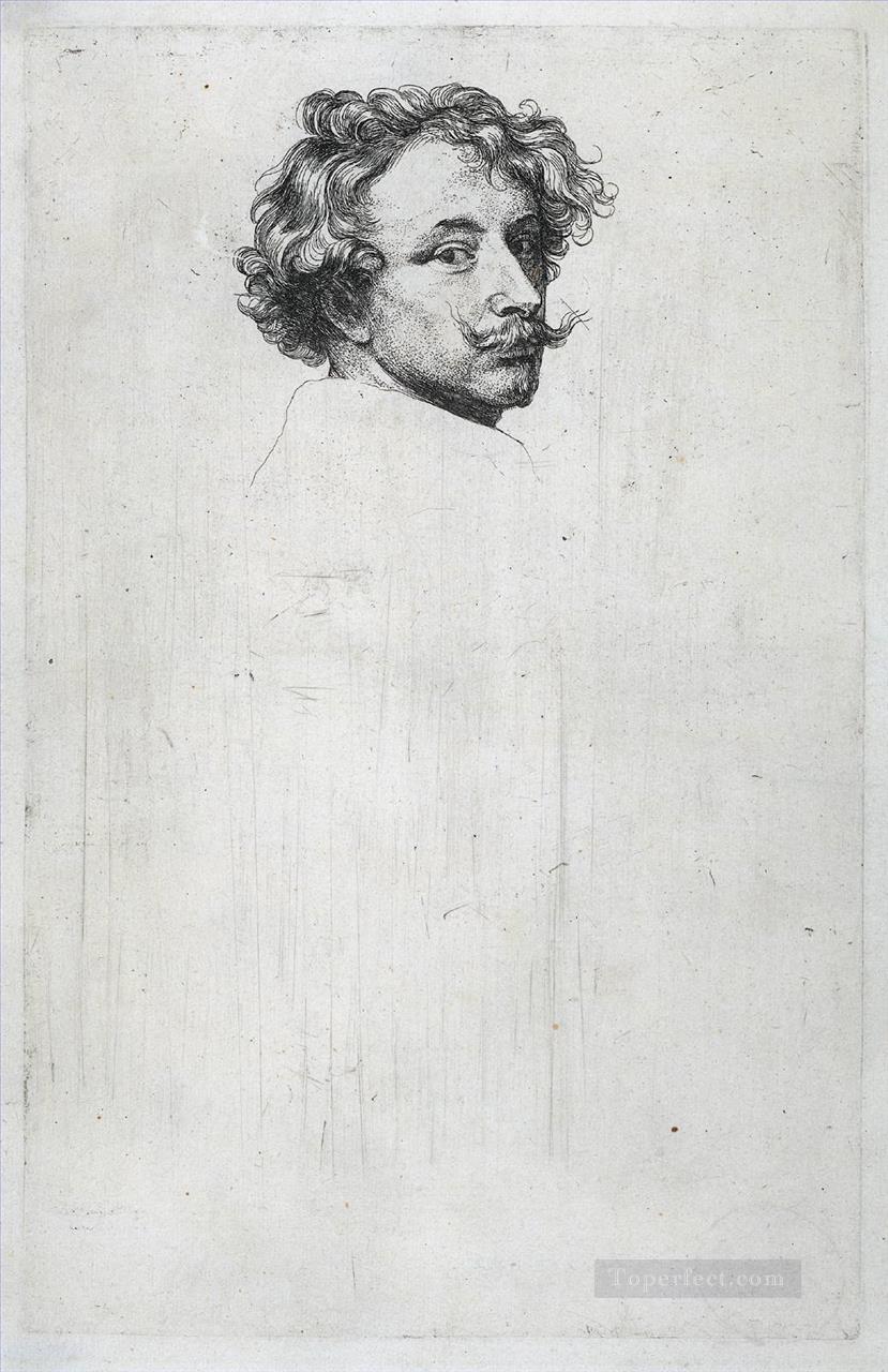 自画像 1630年バロック宮廷画家アンソニー・ヴァン・ダイク油絵